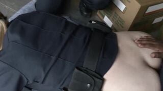 Big dicked offender drills big booty cops to escape jailtime