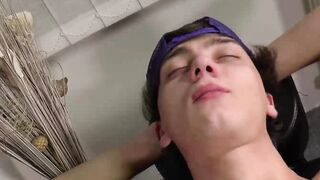 First Time Handjob Alvaro Rivers