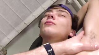 First Time Handjob Alvaro Rivers
