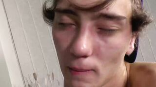 First Time Handjob Alvaro Rivers