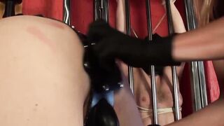 The Anal Slave And The Red Strap On