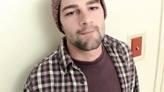 Handsome fit Mickey Waters enjoys himself in this fantastic solo wanking