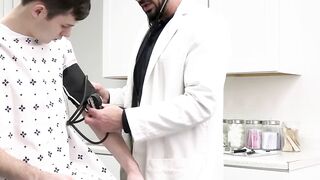 Doctor Marco Napoli personally administers protein dosage to sexy Dakota Lovell with