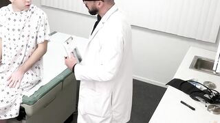 Doctor Marco Napoli personally administers protein dosage to sexy Dakota Lovell with