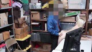 ShopliftersPunished.com - Horny blonde teen Madison Hart plowed deep by mall security
