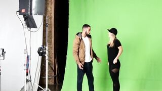 BlackCockLove.com - Cute blonde teen Candice gets that raw black meat doggystyle roug