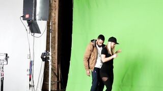 BlackCockLove.com - Cute blonde teen Candice gets that raw black meat doggystyle roug