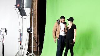 BlackCockLove.com - Cute blonde teen Candice gets that raw black meat doggystyle roug