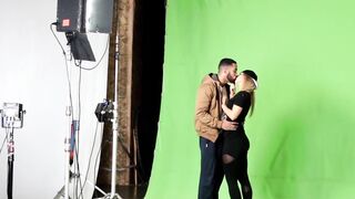 BlackCockLove.com - Cute blonde teen Candice gets that raw black meat doggystyle roug