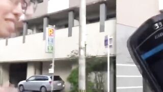 NipponPissTV.com - Japanese minx with hairy pussy pissing in hallway