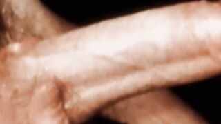 RetroDudes.com - Hairy homo takes lover's freakishly long raw cock