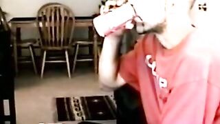 Str8Seduction.com - Kinky butt pirate enjoys sucking big fat hairy schlong vigorously