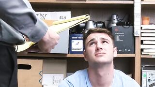 SayUncleNetwork.com - Security officer catches thieving jock and drills him bare and