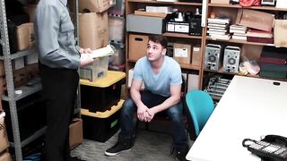 SayUncleNetwork.com - Security officer catches thieving jock and drills him bare and