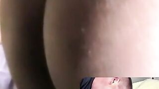JoeSchmoeXXX.com - White amateur takes a thick black shaft deep in his eager ass