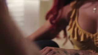 TSSexual.com - Kinky redhead Rubi Maxim rides BBC hardcore and bareback