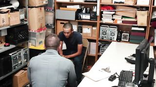 Attractive Security Officer Raw Fucks Skinny Shoplifter Hoe 2