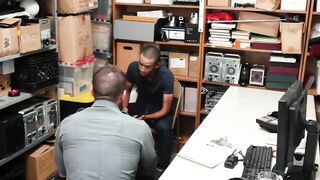Attractive Security Officer Raw Fucks Skinny Shoplifter Hoe 2