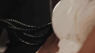 Young babe Vicky Chase is excited during sensual drilling