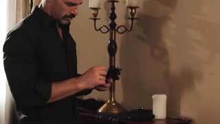 Young babe Vicky Chase is excited during sensual drilling