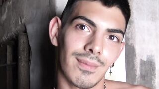 Enchanting twink Mariano awaits my delicious cum so he can taste it