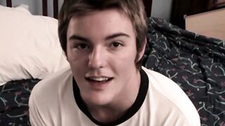 Sexy young dude Fitch kicks back and delivers a great solo wanking off
