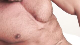 MaskXXX.com - Big muscular dude Thomas Friedl's jacking off the right way solo