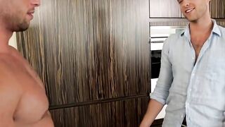 RawNextDoor.com - Brandon Moore strokes himself taking every inch of Casey More's raw