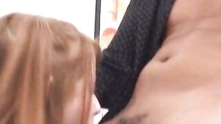 Big breasted teen schoolgirl fucks in principals office