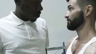 DisruptiveMovie.com - BBC Deep Dicc joins construction studs Brian Bonds and Casey Ev