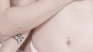 JoymiiXXX.com - Romantic lady enjoys a massive cumshot all over her face from her lov