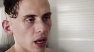 Young man deepthroats a dick before raw fucking his partner