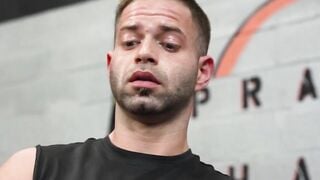 Asian swaps remote vibrator for cock at the gym
