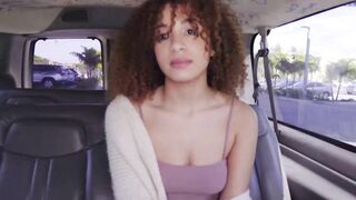 Natural tits babe Mariah Banks tricked to suck and fuck hard
