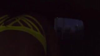 Busty redhead Brooke Beretta riding dick doggystyle in car
