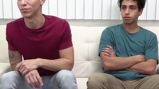 Marco Napoli gives Gabe Bradshaw and Des Irez tight ass a nice fuck