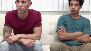 Marco Napoli gives Gabe Bradshaw and Des Irez tight ass a nice fuck