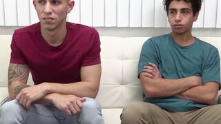 Marco Napoli gives Gabe Bradshaw and Des Irez tight ass a nice fuck