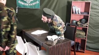 Jordi Leonard catches Rick Lennon playing with a dildo and fucks him