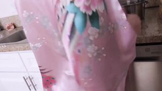 MomIsPervy.com - Milf stepmom gives a sloppy blowjob in POV