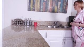 MomIsPervy.com - Milf stepmom gives a sloppy blowjob in POV