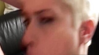 Blonde whore Mila Milan lusts for some rough fucking