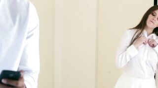 BlackCockLove.com - Hot brunette teen Elektra gets pussy owned hard and deep by BBC