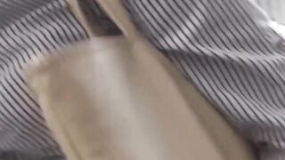 NipponPissTV.com - Distressed Japanese MILF urinating in high heels publicly