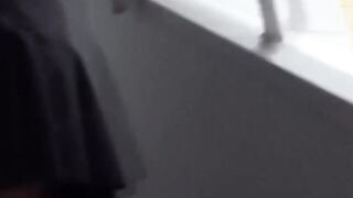 NipponPissTV.com - Distressed Japanese MILF urinating in high heels publicly