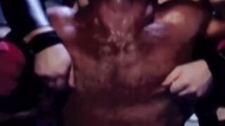 MuscleJockBound.com - Inked hunk choked and dominated in a rough BDSM match, defeated