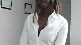 Ebony teen schoolgirl dicked by pervy mature principal