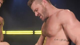 FalconsXXX.com - Horny and rough threesome raw sex with rimming and blowjobs