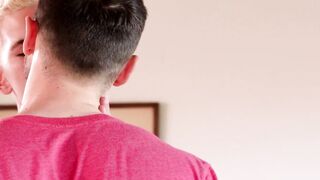 NextDoorXXX.com - Bareback breeding fun with cute twink and his jock boyfriend