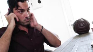 Sarah Banks gets on top of her lover and endures the dick